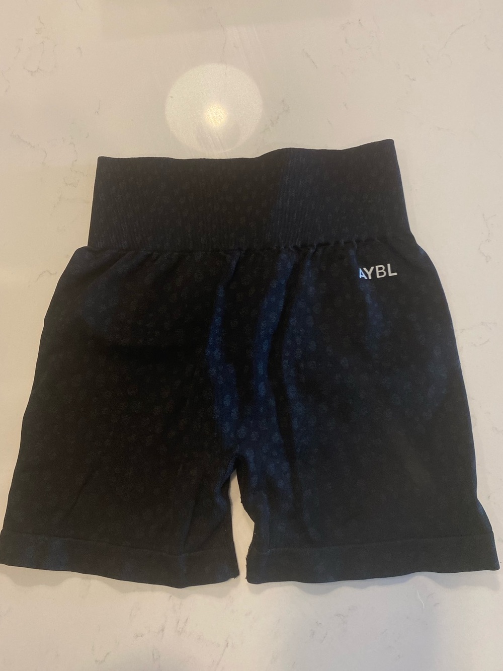 AYBL Black Leopard Shorts